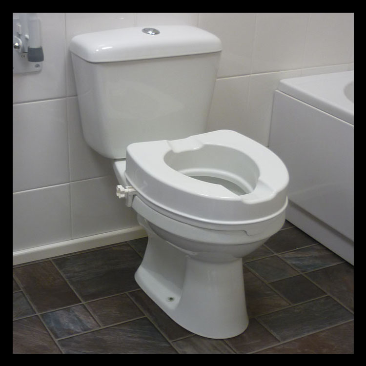 12064 Raised Toilet Seat 4inch without Lid